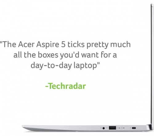 ACER Aspire 5 A514-54 14in Silver Laptop - Intel i5-1135G7 8GB RAM 512GB SSD - Windows 10