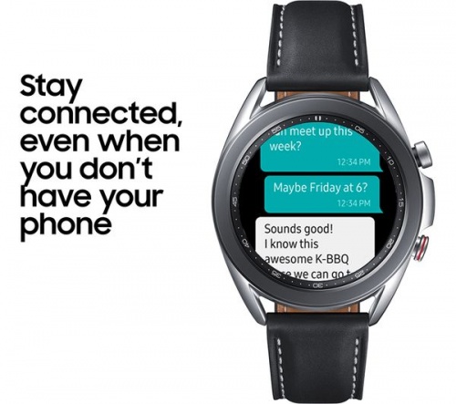 SAMSUNG Galaxy Watch3 4G Mystic Silver | 41 mm