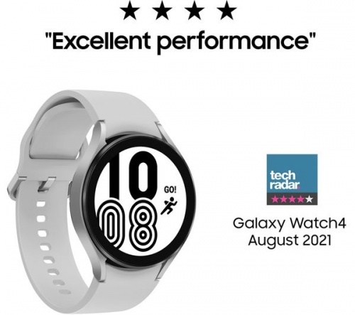 GradeB - SAMSUNG Galaxy 44mm Watch4 BT - Aluminium | Silver