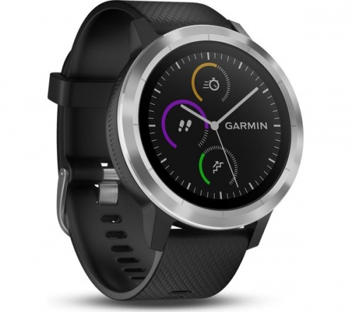 Grade2B - GARMIN vivoactive 3 Watch | Black + Stainless Steel