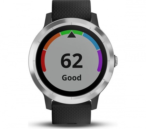 Grade2B - GARMIN vivoactive 3 Watch | Black + Stainless Steel