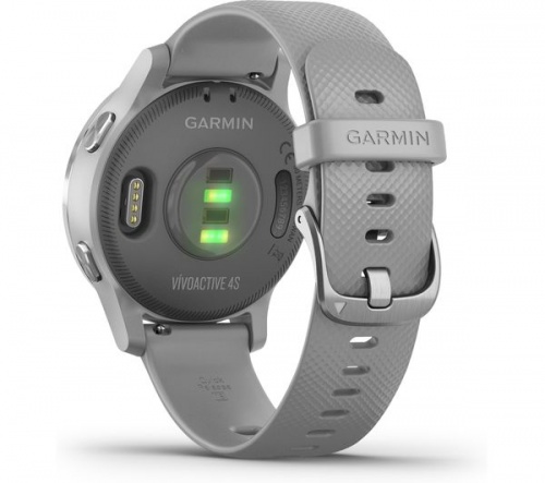 GradeB - GARMIN Vivoactive 4S Small- Powder Grey + Silver