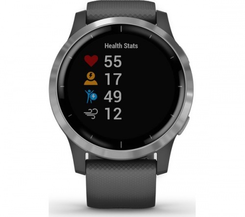 GradeB - GARMIN vivoactive 4 Large - Shadow Grey + Silver