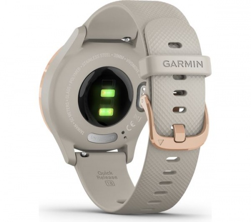 GradeB - GARMIN vivomove 3S Health & fitness tracker - Light Sand & Rose Gold