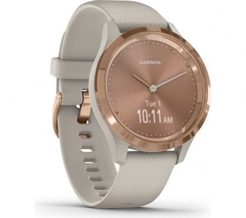 GradeB - GARMIN vivomove 3S Health & fitness tracker - Light Sand & Rose Gold