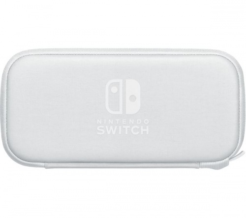 NINTENDO Switch Lite White Carrying Case with screen protector
