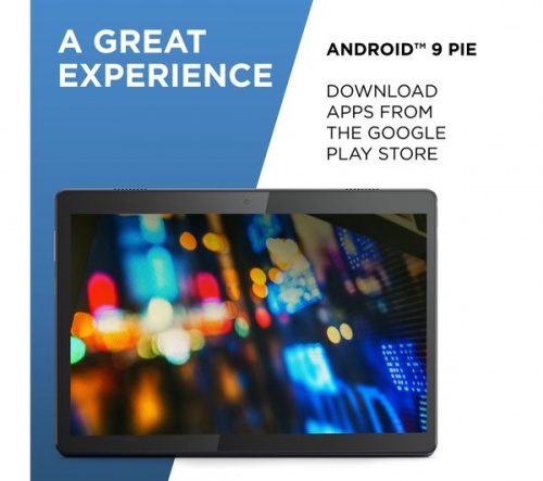 Grade2B - LENOVO Tab M10 10.1in 16GB Black Tablet - Android 9.0 (Pie)