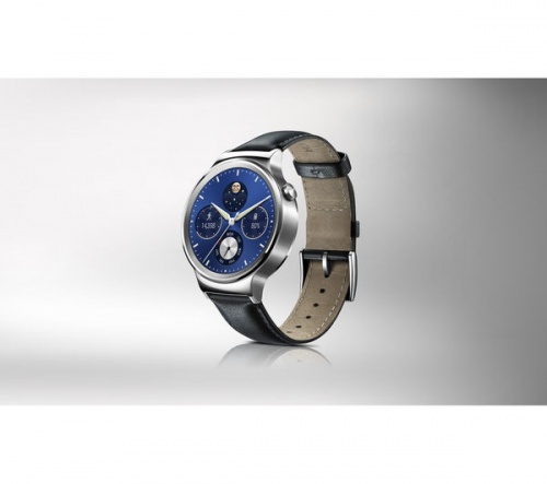 HUAWEI Classic Smartwatch H115016 - Full Colour AMOLED 1.4" Android IPhone - Leather with Silver Bezel