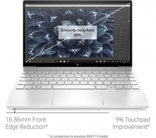 HP ENVY 13-ba0506sa 13.3in Silver Laptop - Intel i7-1065G7 8GB RAM 1TB SSD Touchscreen - Windows 10