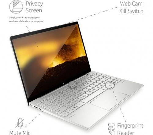 HP ENVY 13-ba0506sa 13.3in Silver Laptop - Intel i7-1065G7 8GB RAM 1TB SSD Touchscreen - Windows 10