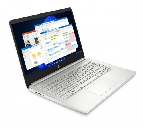 GradeB - HP 14s-dq2502na 14in Silver Laptop - Intel Pentium Gold 7505 4GB RAM 128GB SSD - Windows 10 Full HD screen