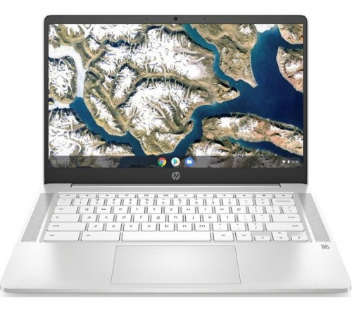 GradeB - HP 14a 14in White Chromebook - Intel Pentium Silver N5000 8GB RAM 128GB eMMC - ChromeOS