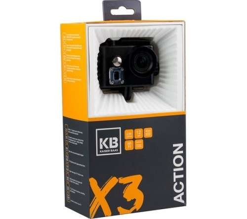 KAISER BAAS X3 Action Camera - Black