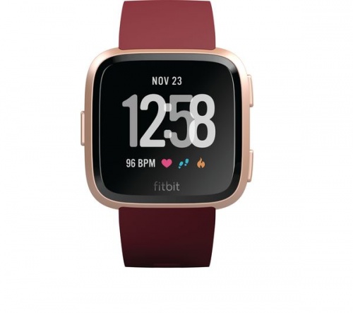 GradeB - FITBIT Versa | Ruby & Rose Gold Smart Watch