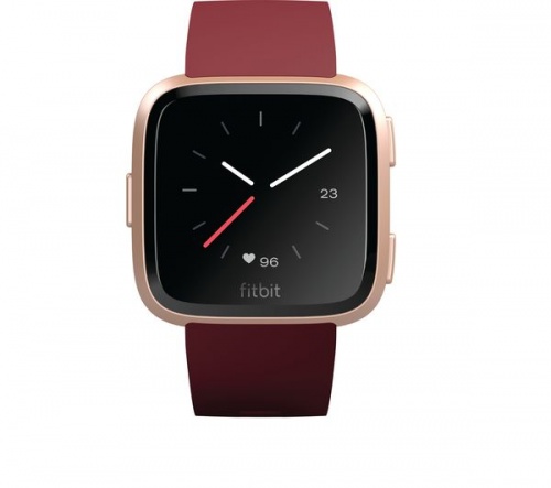 GradeB - FITBIT Versa | Ruby & Rose Gold Smart Watch