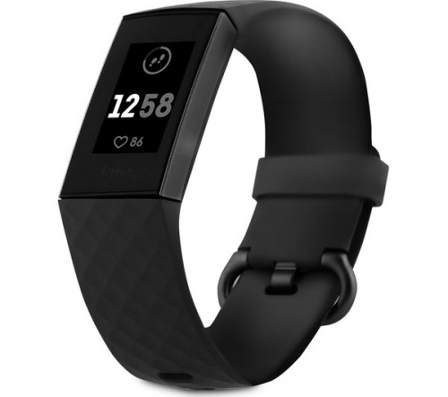 Grade2B - FITBIT Black & Graphite Charge 3