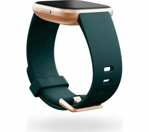 Grade2B - FITBIT Versa 2 with Amazon Alexa | Emerald + Copper Rose