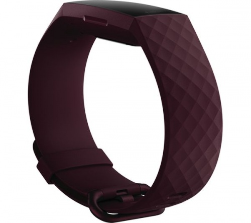 FITBIT Charge 4 Rosewood Fitness Tracker - Universal