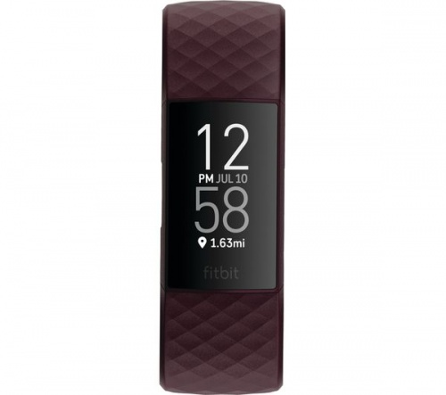 FITBIT Charge 4 Rosewood Fitness Tracker - Universal