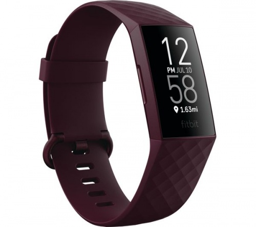 GradeB - FITBIT Charge 4 Rosewood Fitness Tracker - Universal