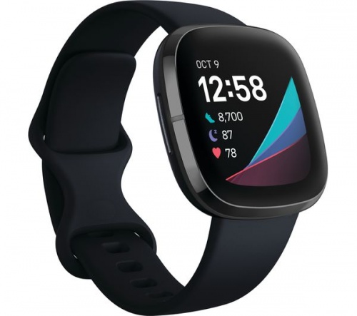 GradeB - FITBIT Sense 2 Shadow Grey + Graphite Smart Watch