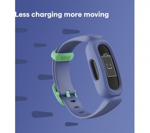 Fitbit Ace 3 Kids Universal Fitness Tracker | Blue + Green