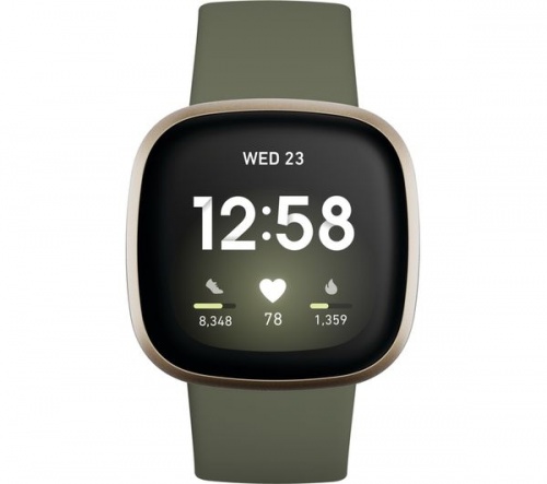 Grade2B - FITBIT Versa 3 - Soft Gold & Olive - Universal