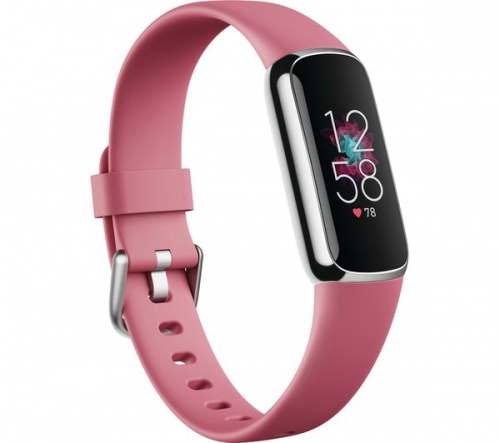 GradeB - FITBIT Luxe Fitness Tracker - Platinum & Orchid | Universal