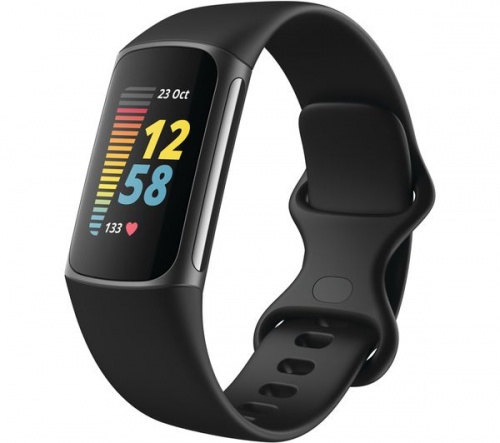 FITBIT Charge 5 Black Fitness Tracker - Universal