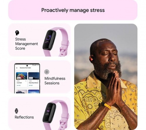 FITBIT Inspire 3 Fitness Lilac Bliss Tracker - Universal