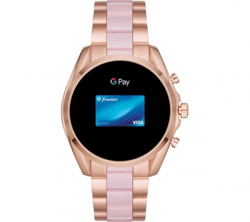 GradeB - MICHAEL KORS Access Bradshaw 2 MKT5090 Smartwatch 44mm | Rose Gold & Acetate