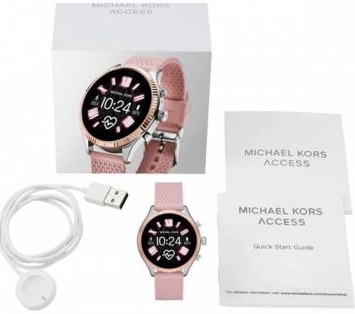 GradeB - MICHAEL KORS Lexington Gen 5 MKT5112 Smartwatch 44mm - Rose Gold