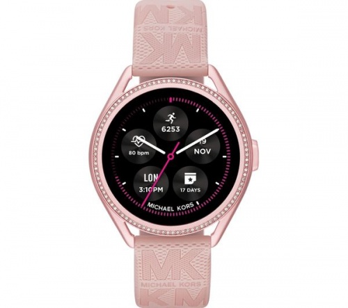 GradeB - MICHAEL KORS MKGO Gen 5E MKT5116 Smartwatch | Pink Silicone Strap