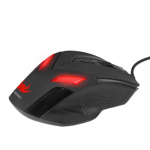 SUMVISION Zark Wired Gaming Mouse USB 7 Colour LED Light 2400dpi Optical