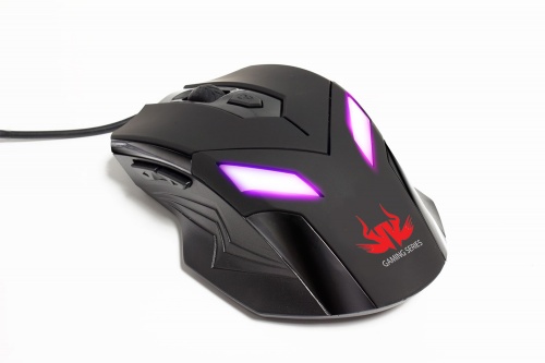 SUMVISION Zark Wired Gaming Mouse USB 7 Colour LED Light 2400dpi Optical