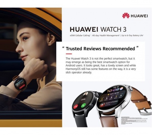 HUAWEI Watch 3 Elite Silver 46mm | Water resistant
