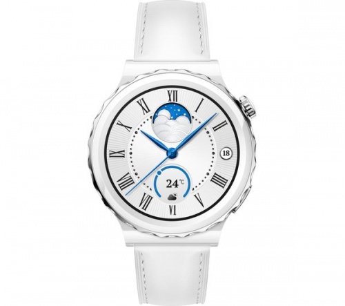 HUAWEI Watch GT 3 Pro Ceramic 43 mm - Silver & White