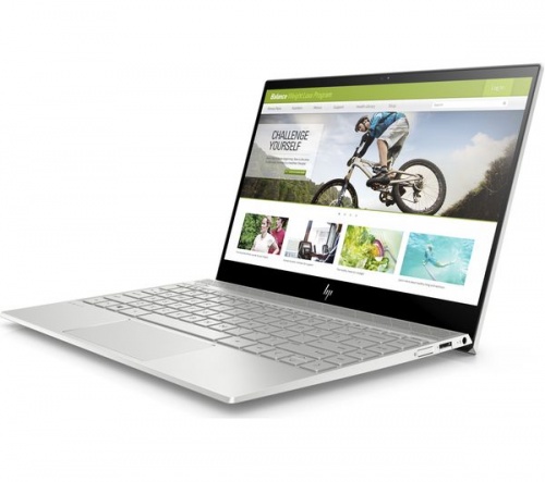 HP ENVY 13-ah1507na 13.3in Silver i5 Laptop - Intel i5-8265U 8GB RAM 256GB SSD MX150 2GB - Windows 10