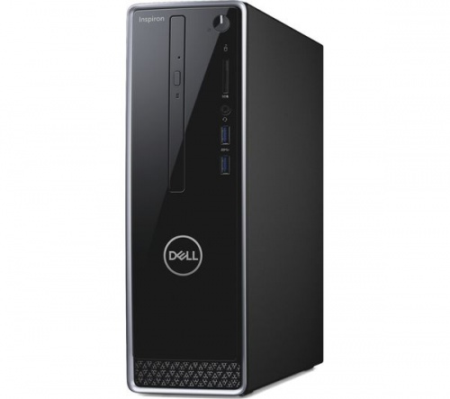 GradeB - DELL Inspiron 3470 Black & Silver Desktop PC - Intel i5-9400 8GB RAM 1TB HDD - Windows 10