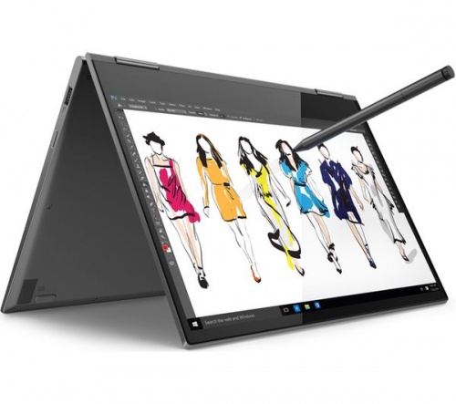 LENOVO Yoga 730 13.3in Grey 2-in-1 Laptop - Intel i5-8265U 8GB RAM 256GB SSD - Windows 10