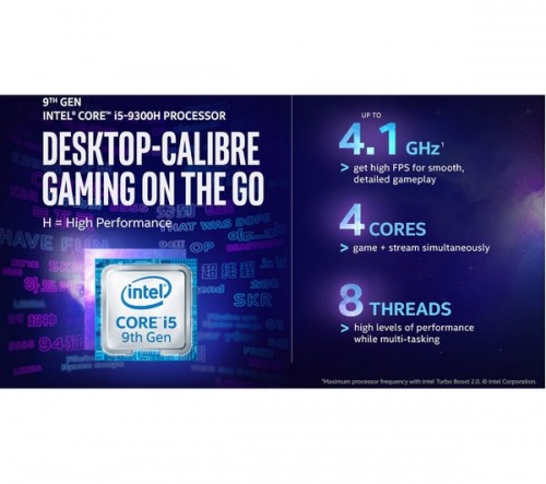 GradeB - LENOVO Legion Y540-15IRH 15.6in Gaming Laptop - Intel i5-9300H 8GB RAM 128GB SSD GTX 1650 4GB - Windows 10