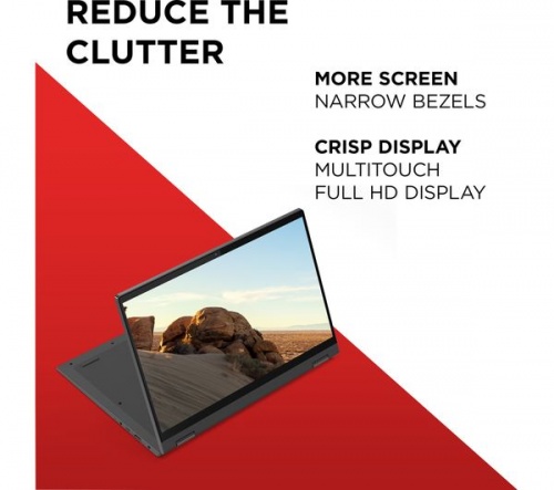 LENOVO IdeaPad Flex 5 14in Grey 2-in-1 Laptop - AMD Ryzen 7 4700U 8GB RAM 512GB SSD - Windows 10 | Full HD touchscreen