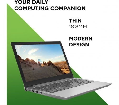 GradeB - LENOVO IdeaPad Slim 1 11.6in Grey Laptop - AMD Athlon Silver 3050e 4GB RAM 64GB eMMC - Windows 10