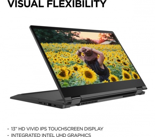 LENOVO IdeaPad Flex 5i 13.3in 2-in-1 GreyChromebook - Intel i3-1115G4 4GB RAM 128GB SSD - Chrome OS | Full HD touchscreen