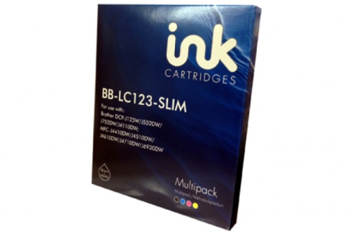 Compatible LC123 Brother Ink Cartridge Multipack