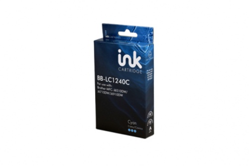Bluebox Compatible Brother LC1240 Cyan Inkjet Cartridge