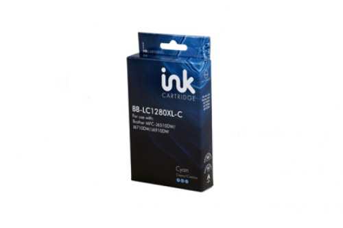 Bluebox Brother LC 1280XL Cyan (LC1280XL) Inkjet Cartridge (18ml)