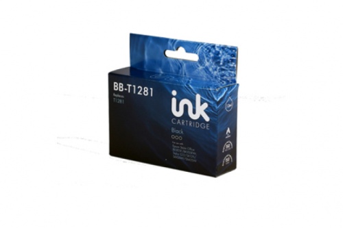 Bluebox Compatible Epson T1281 Black C13T12814010 Inkjet Cart