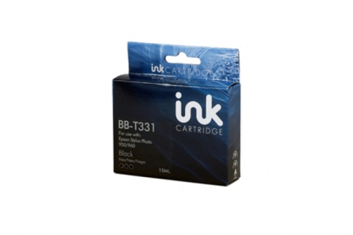Bluebox Epson T0331 Black (T331) Compatible Inkjet Cartridge (15ml)