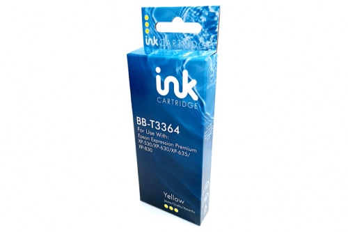 Bluebox High Capacity Compatible Epson 33XL Yellow Ink Cartridge T3364 C13T33644010 - ORANGE